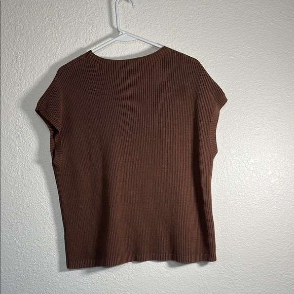 Kirundo‎ Brown Sleeveless Knit Top XL - Picture 6 of 6